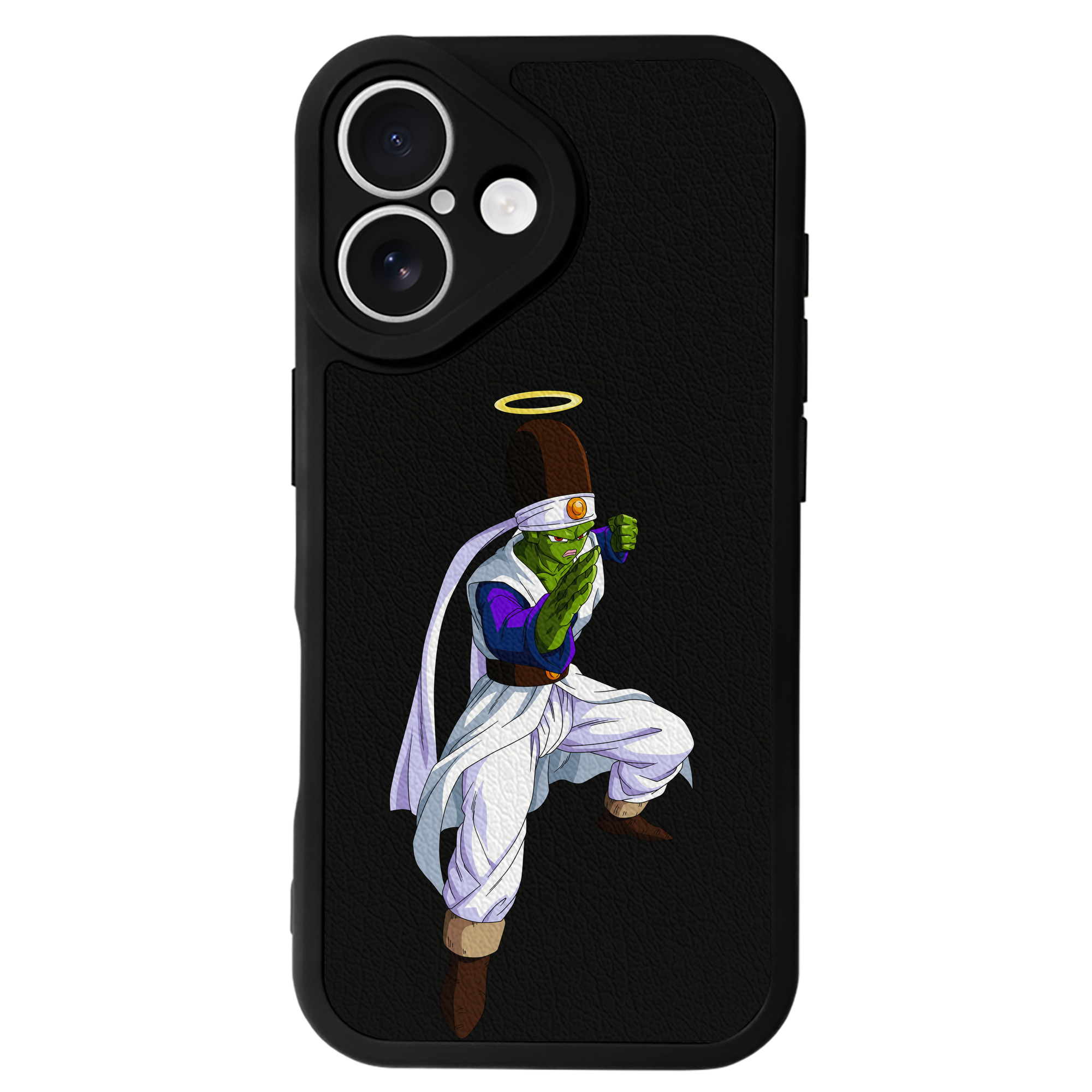（画像用） ドラゴンボール パイクーハン DRAGON BALL Pikkon 【iPhone 16シリーズ対応】シリコンスマホケース（レザー調） 材質：シリコン